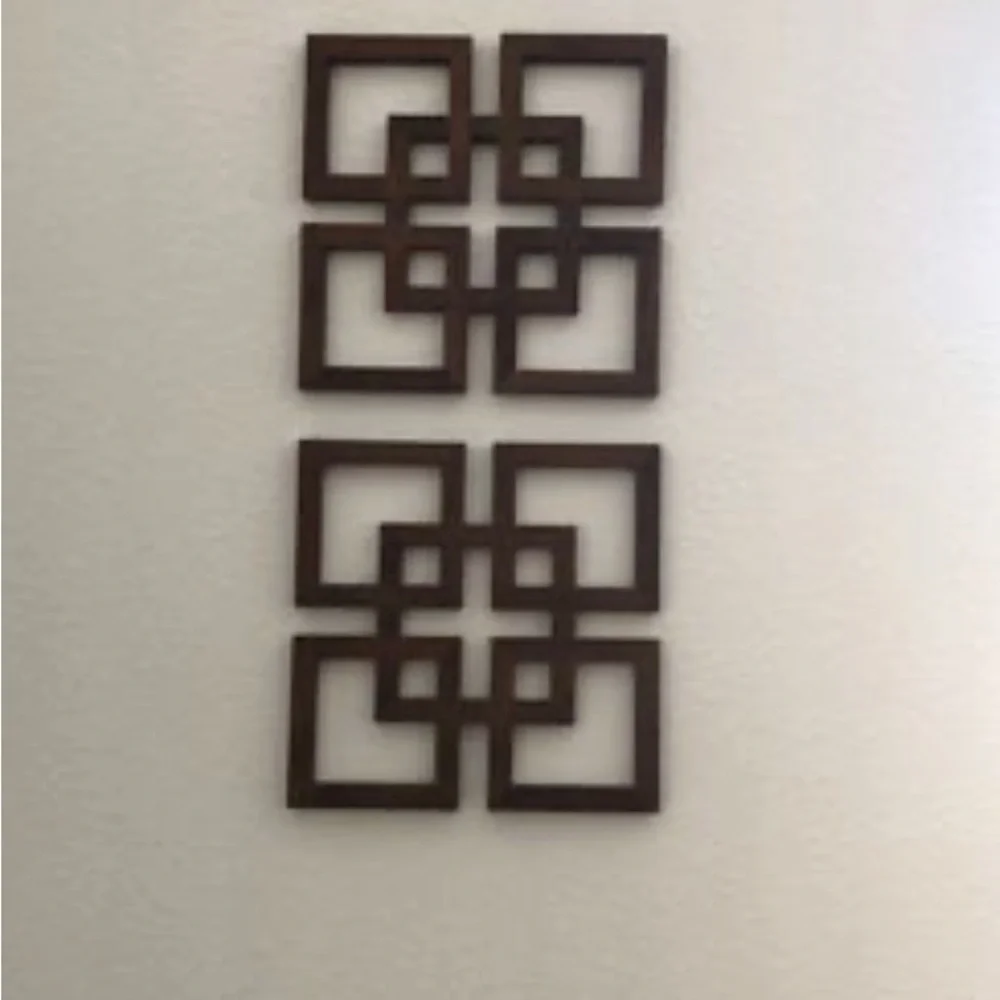 Set of 4 Squares - West Elm Geometric Wall Art